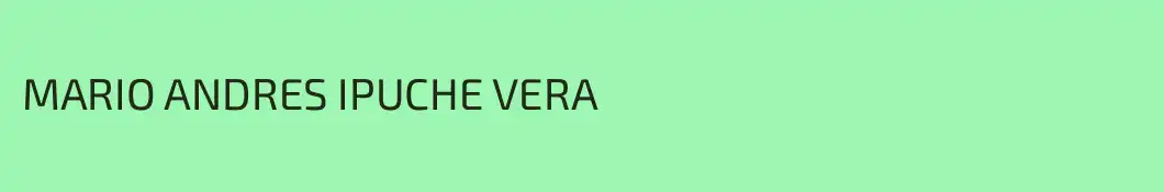 MARIO ANDRES IPUCHE VERA